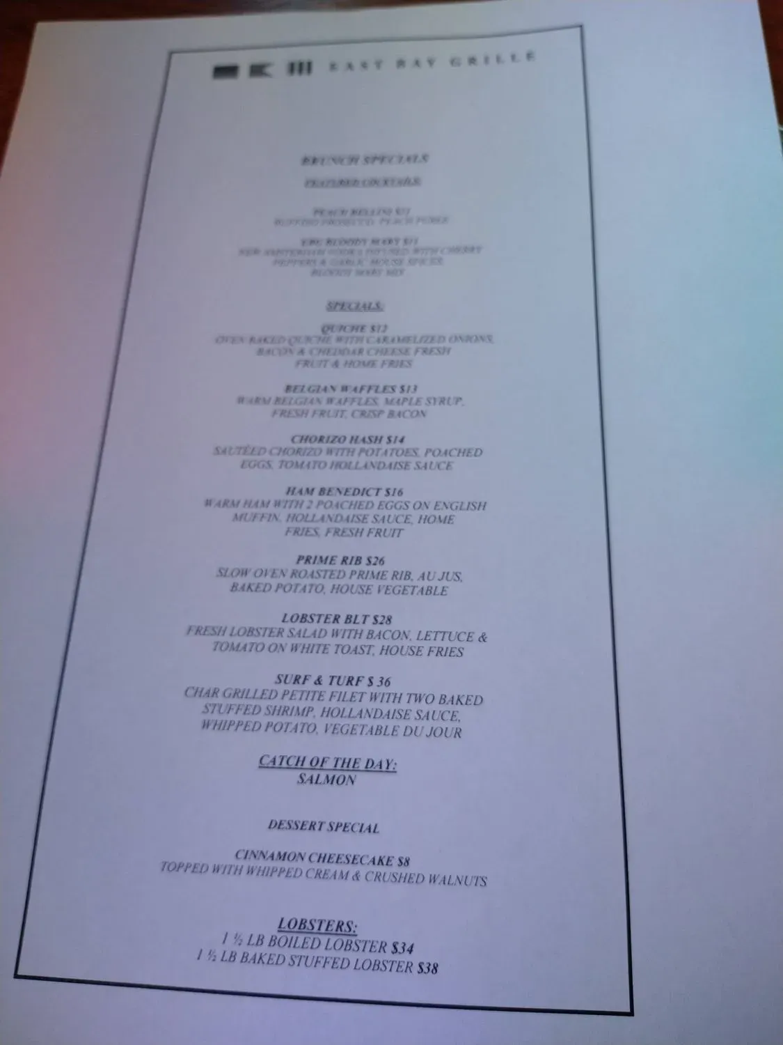 Menu 6