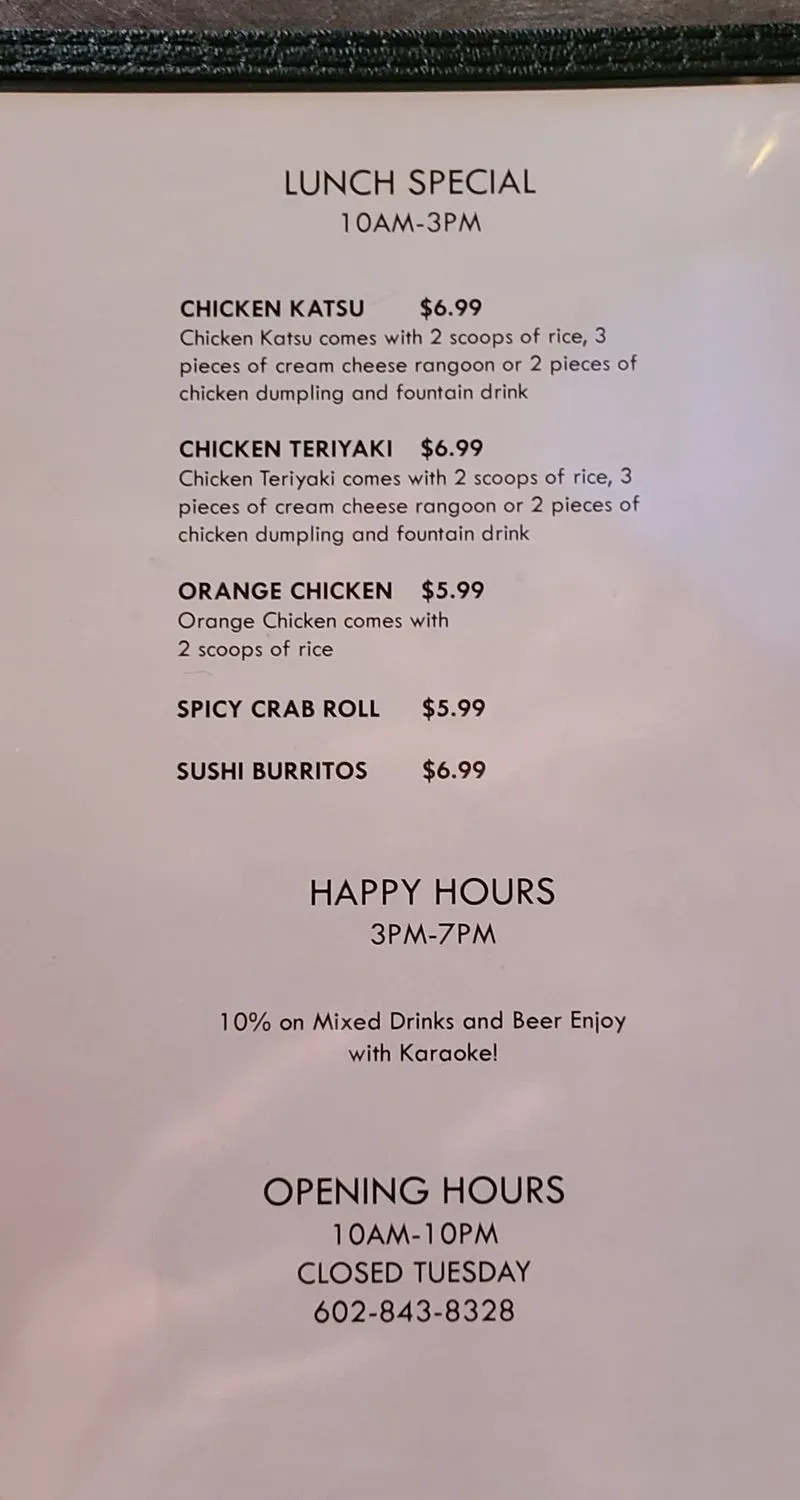 Menu 4