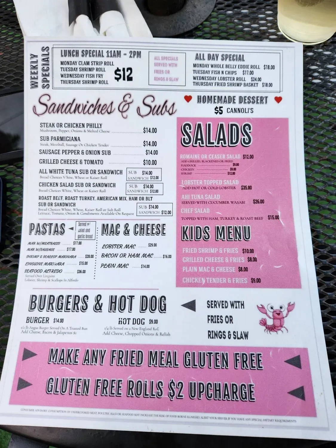 Menu 4