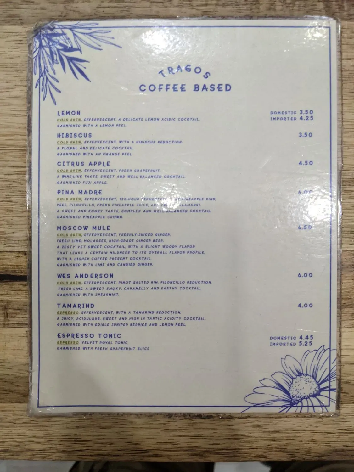 Menu 4