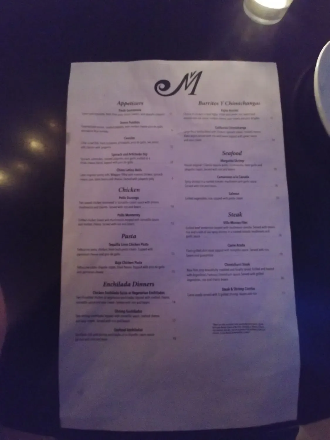 Menu 6