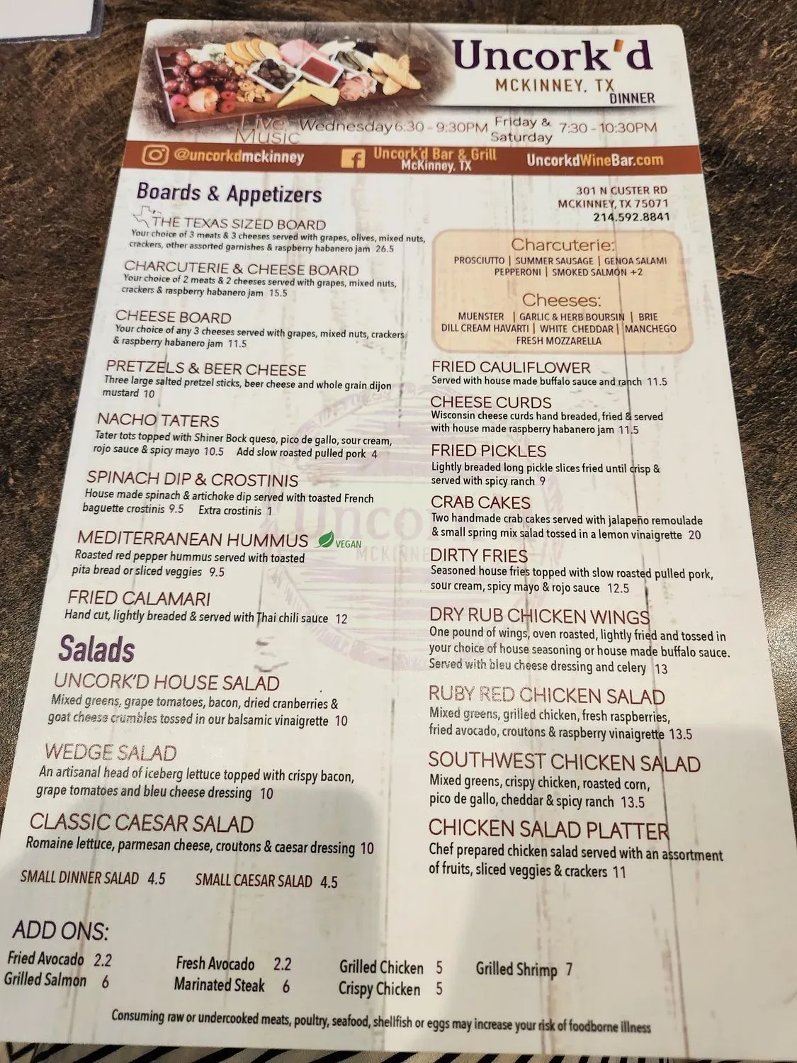 Menu 3