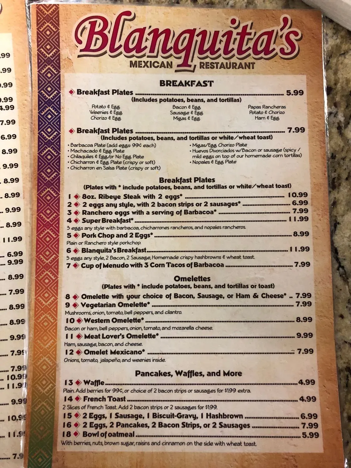 Menu 6