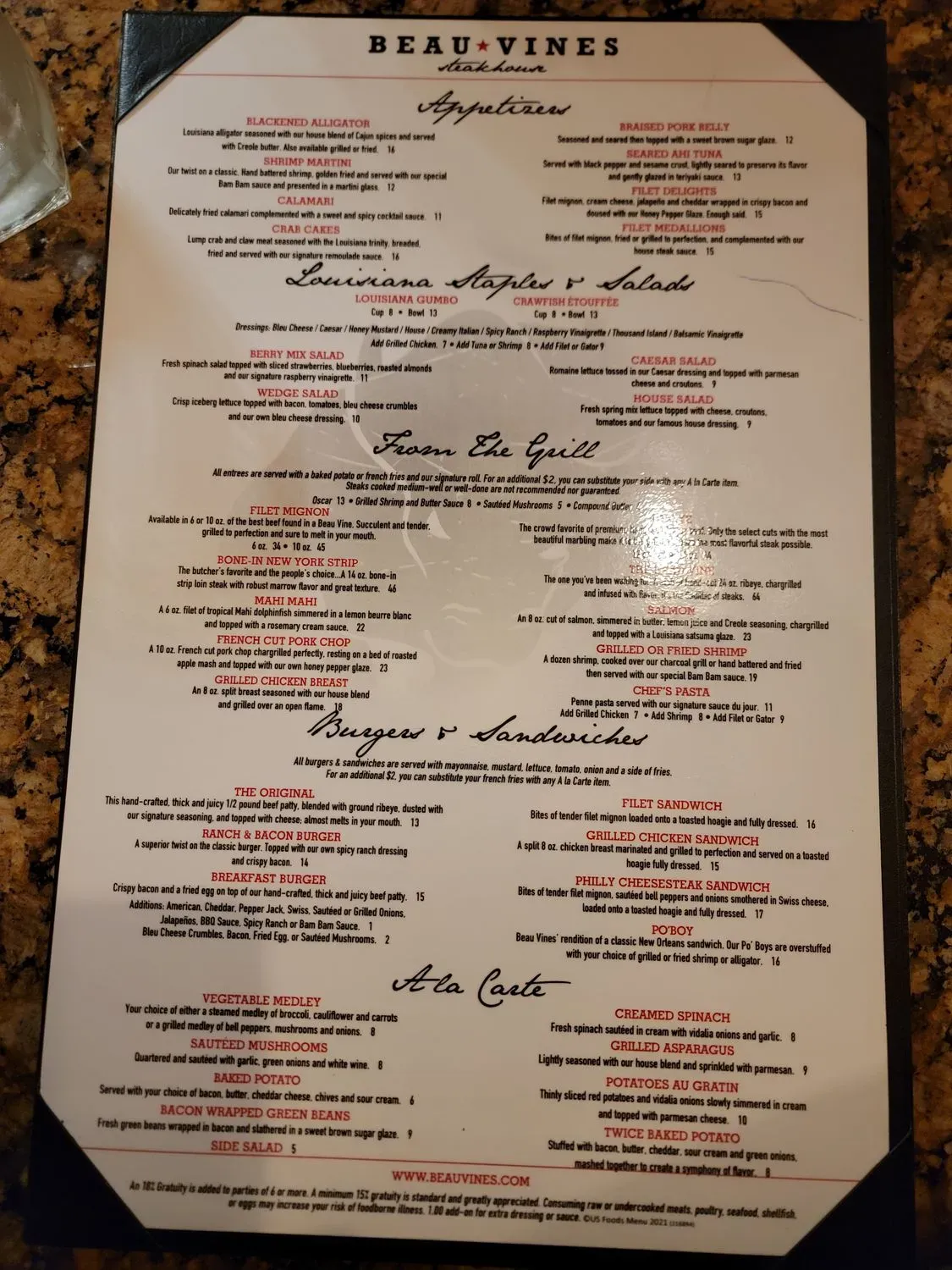 Menu 3