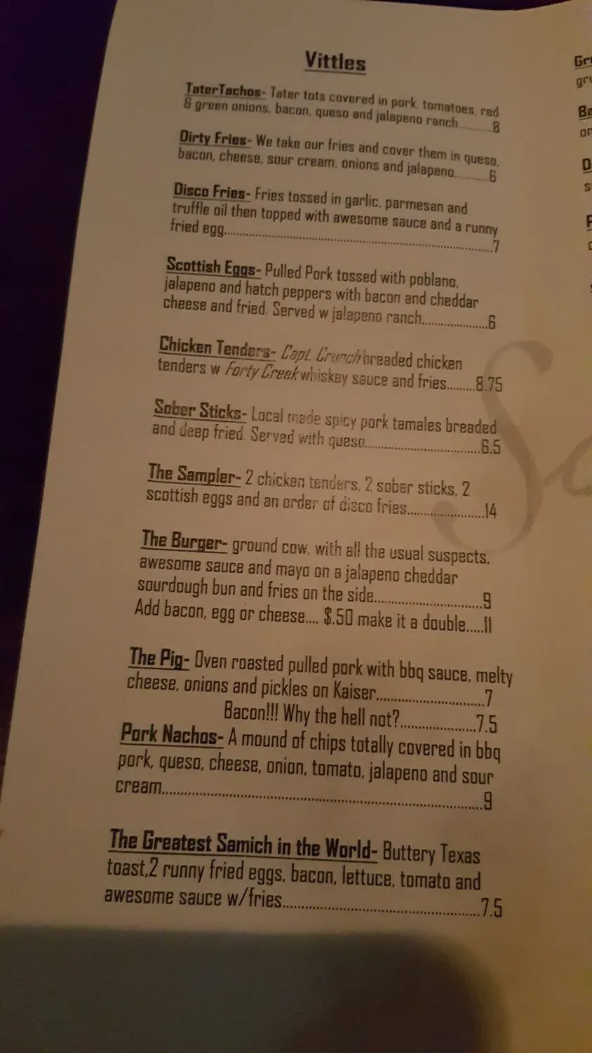 Menu 6