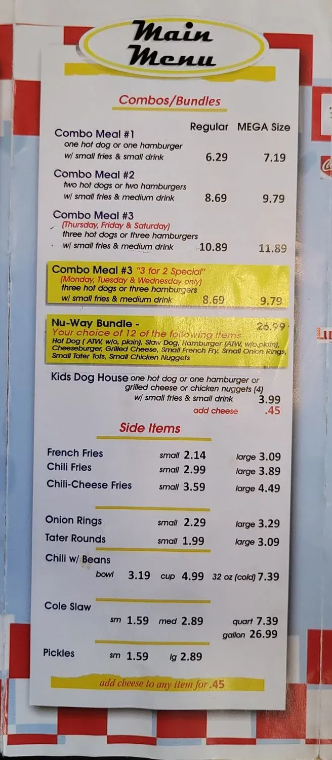 Menu 4