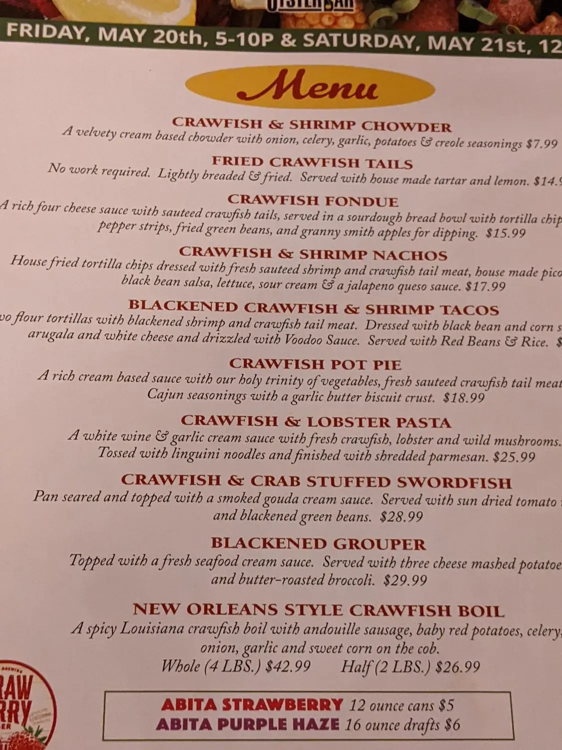 Menu 6