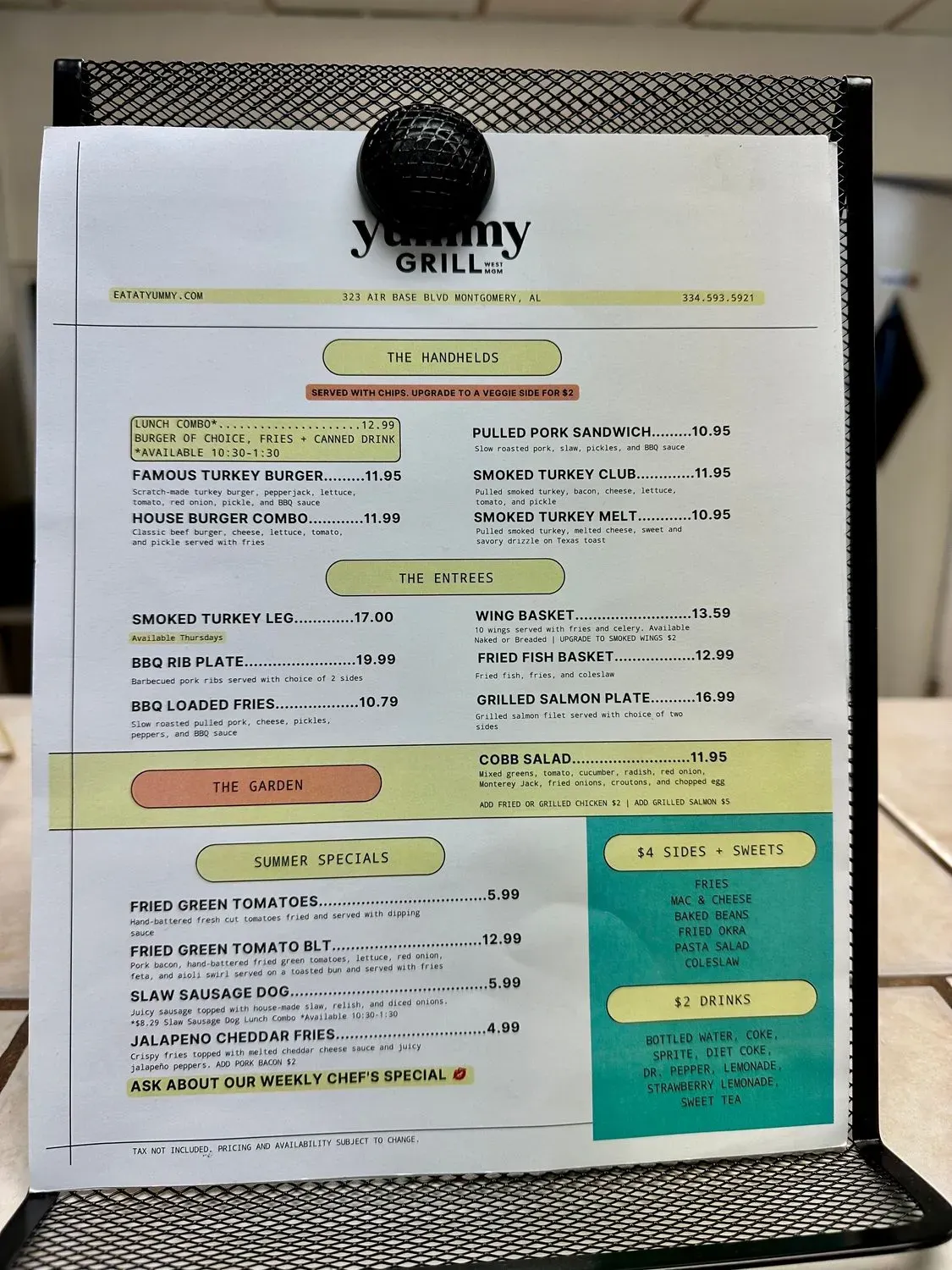 Menu 3