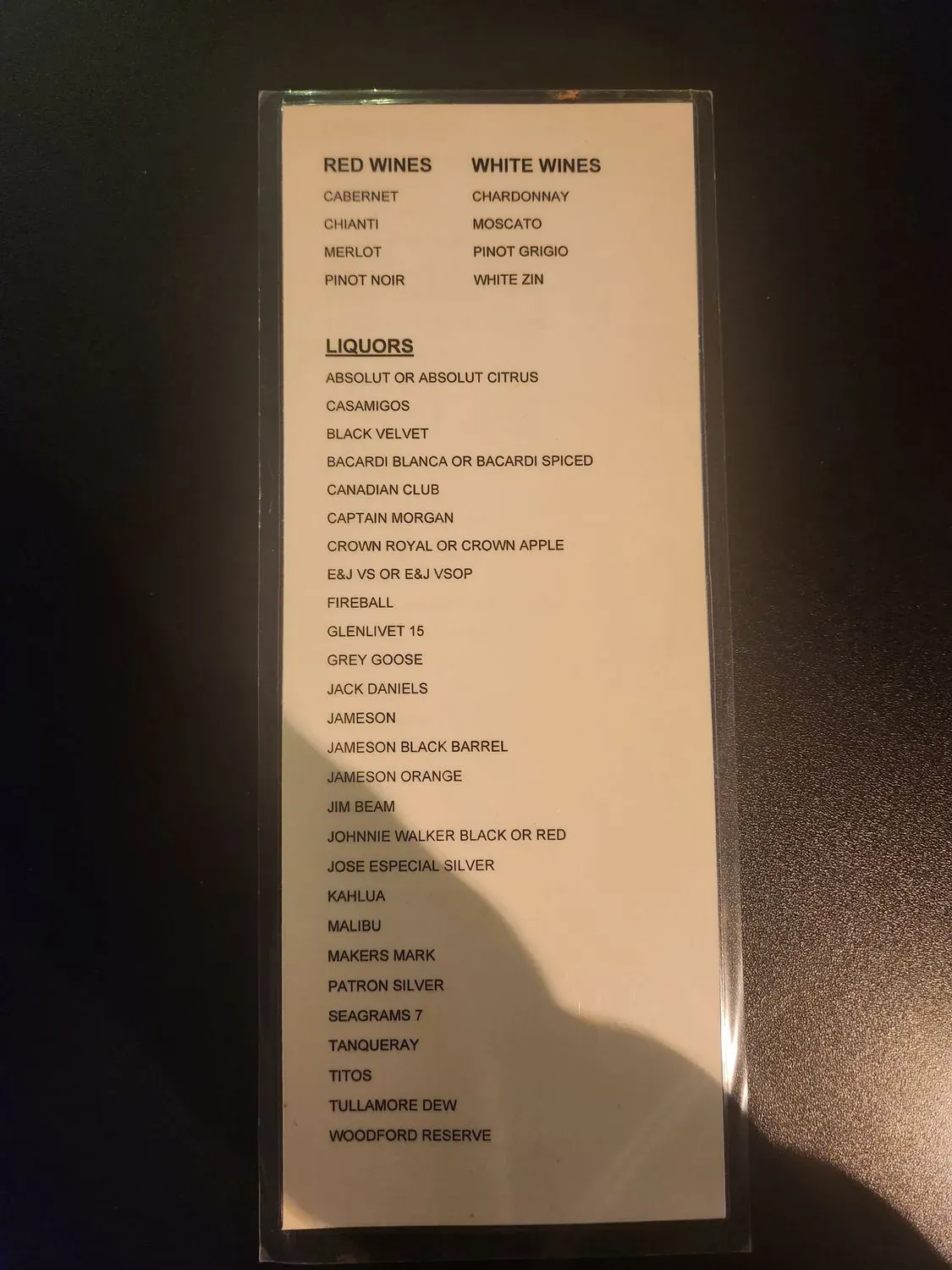 Menu 4