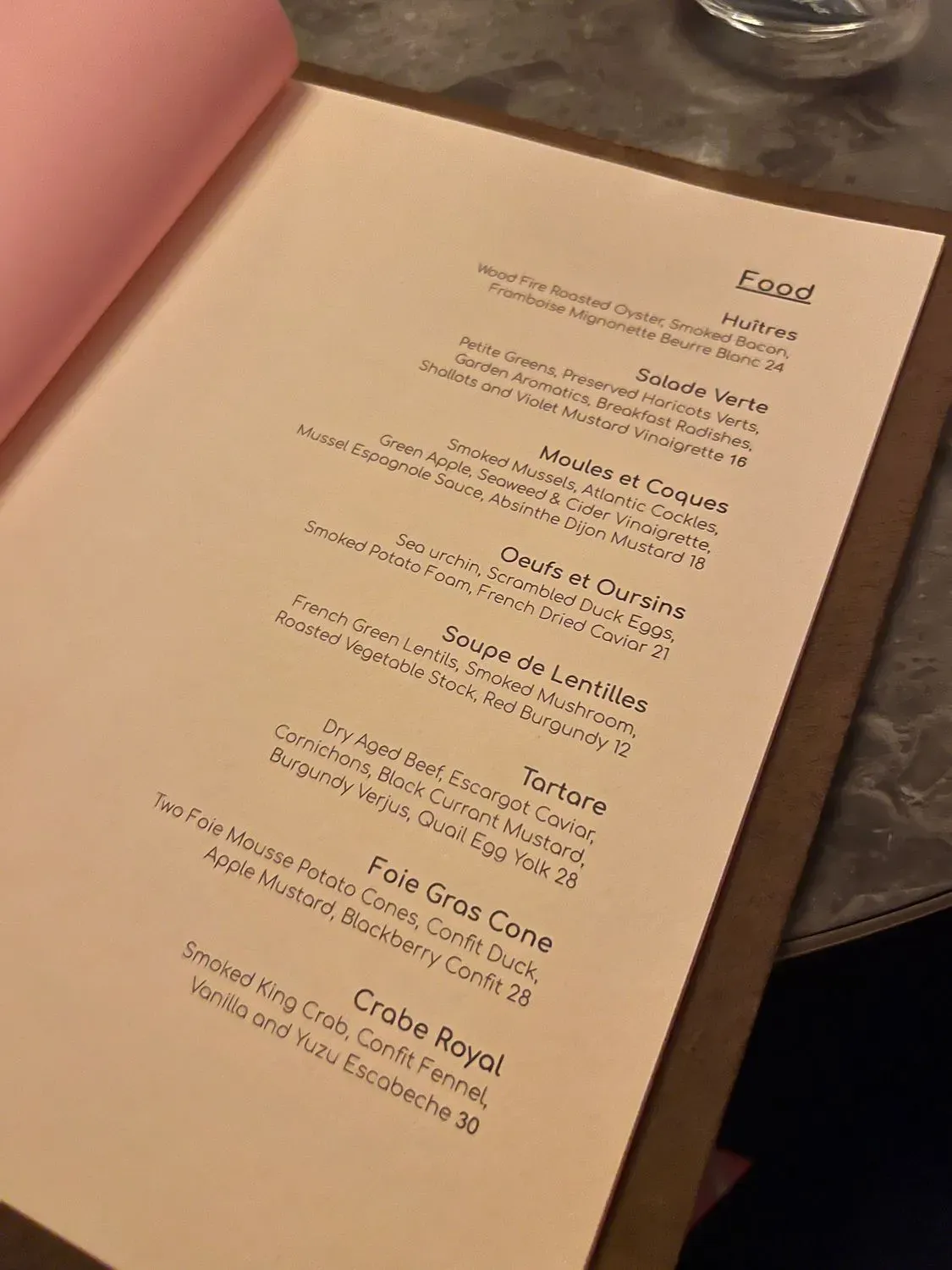 Menu 4