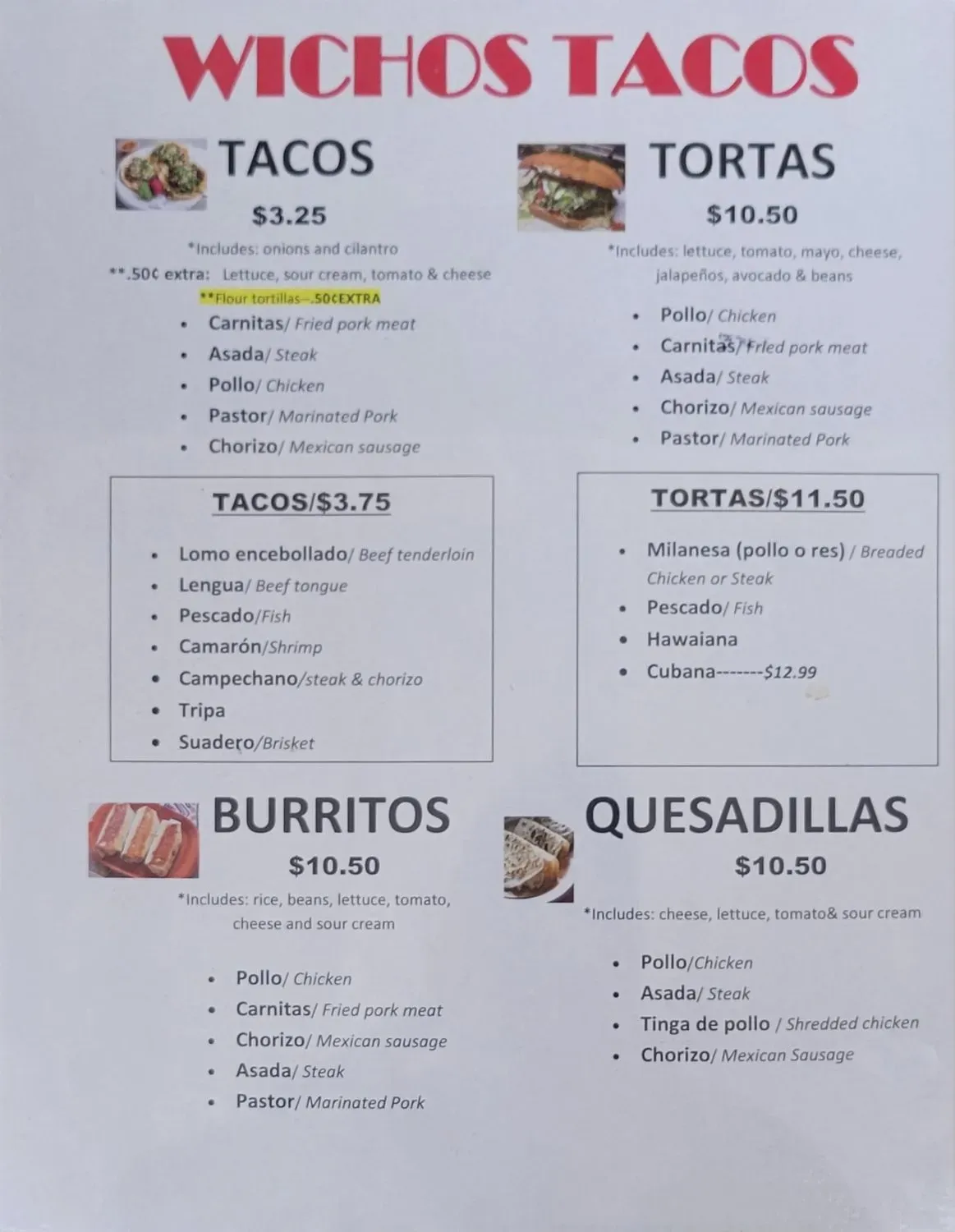 Menu 4