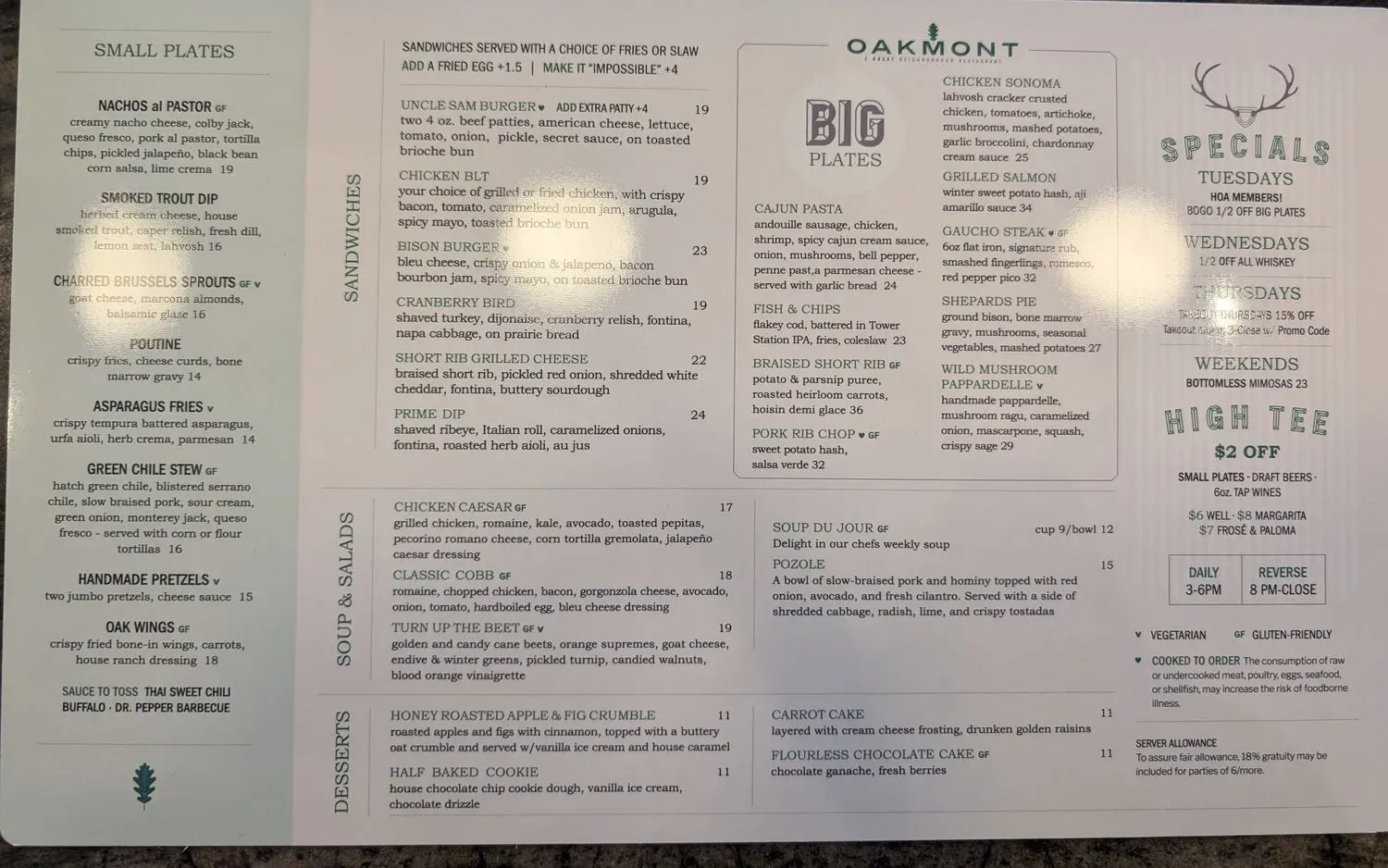 Menu 3