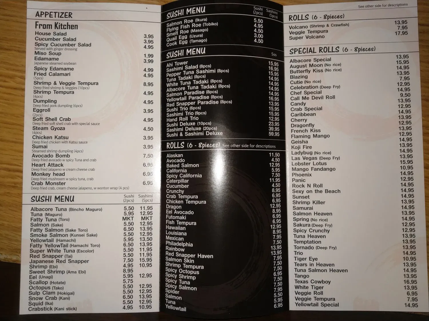 Menu 6