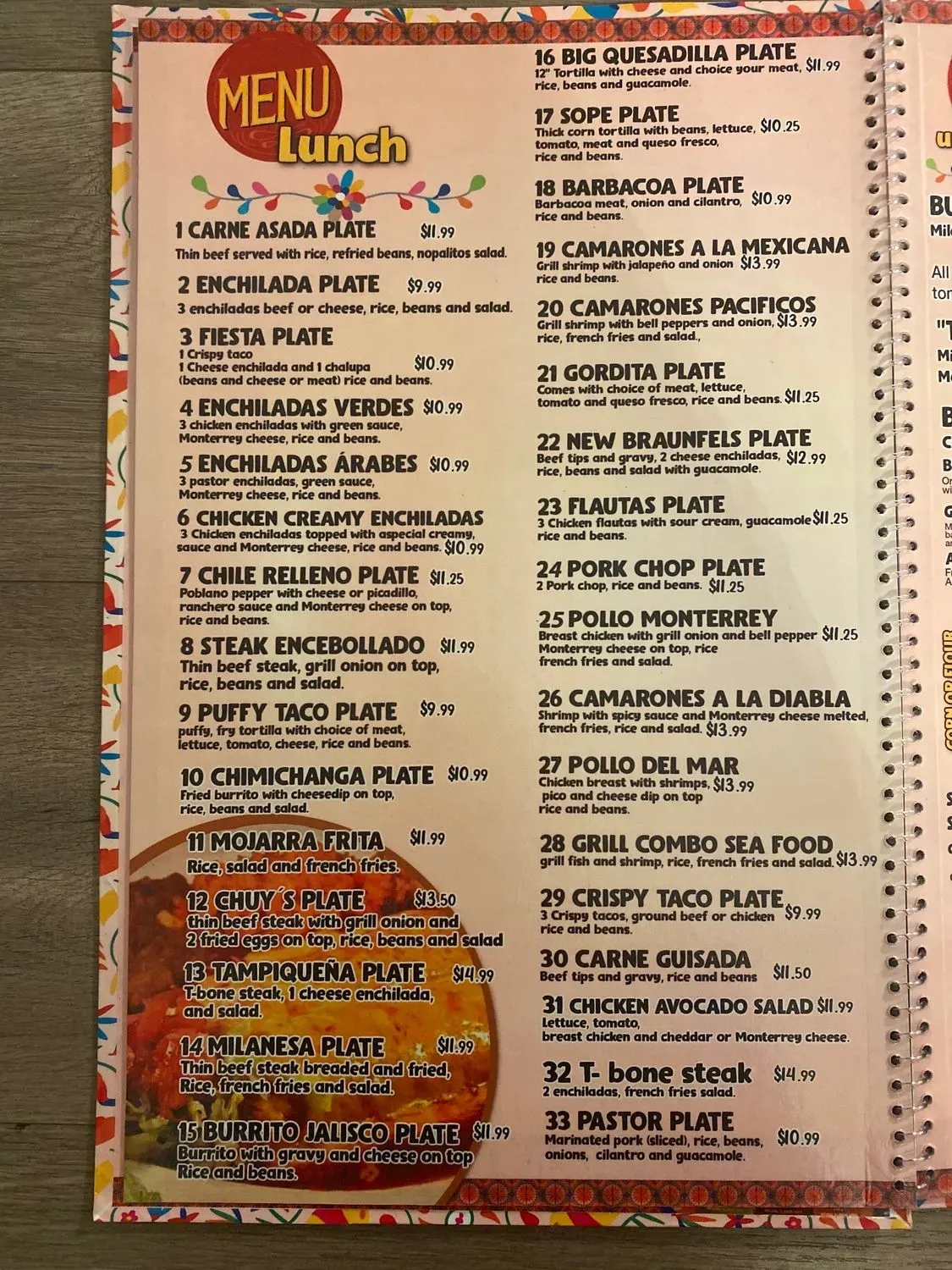 Menu 6