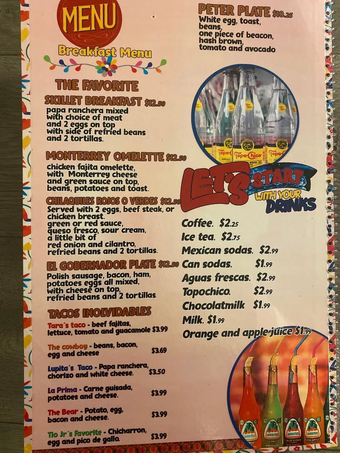 Menu 4