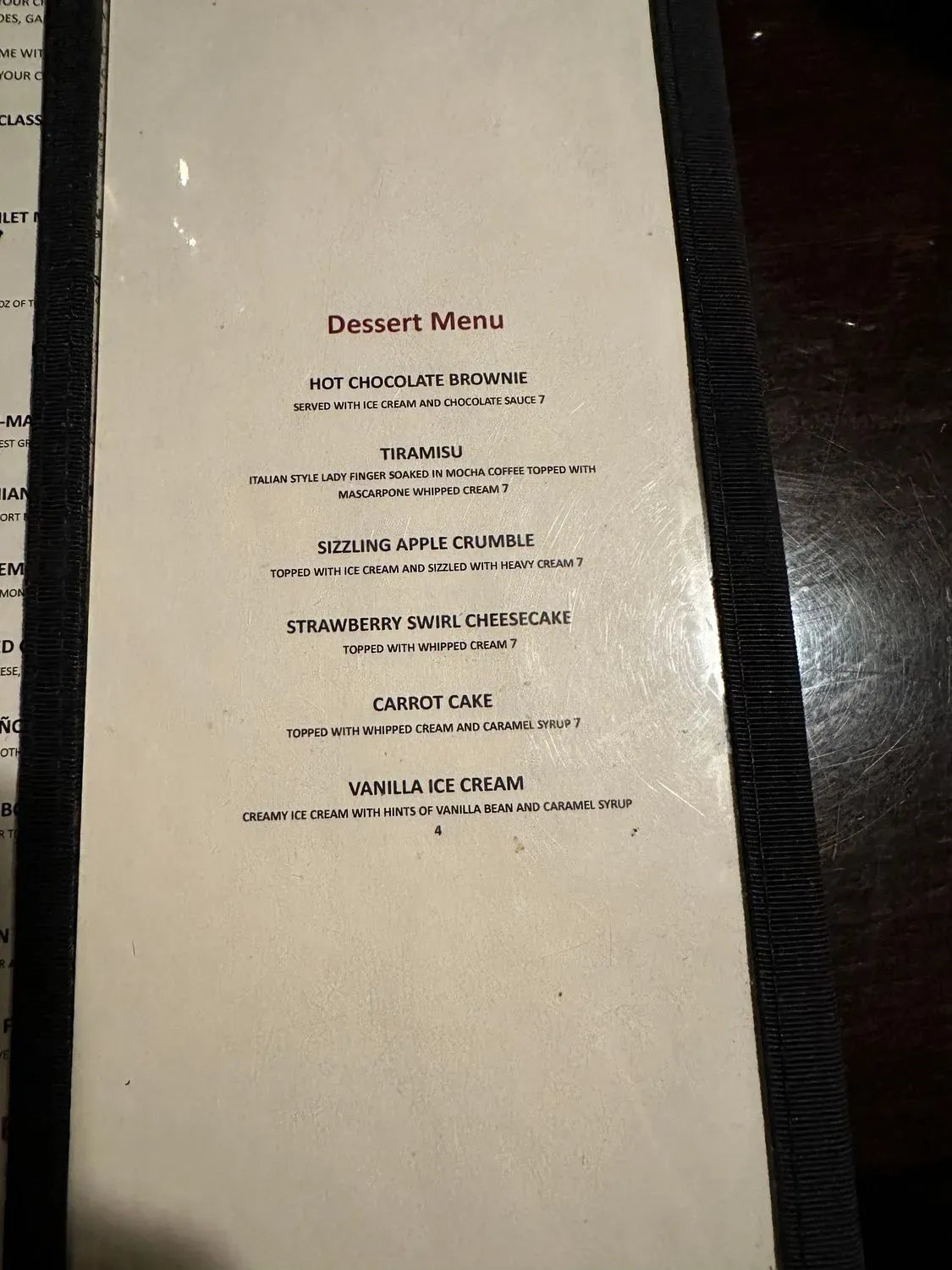 Menu 6