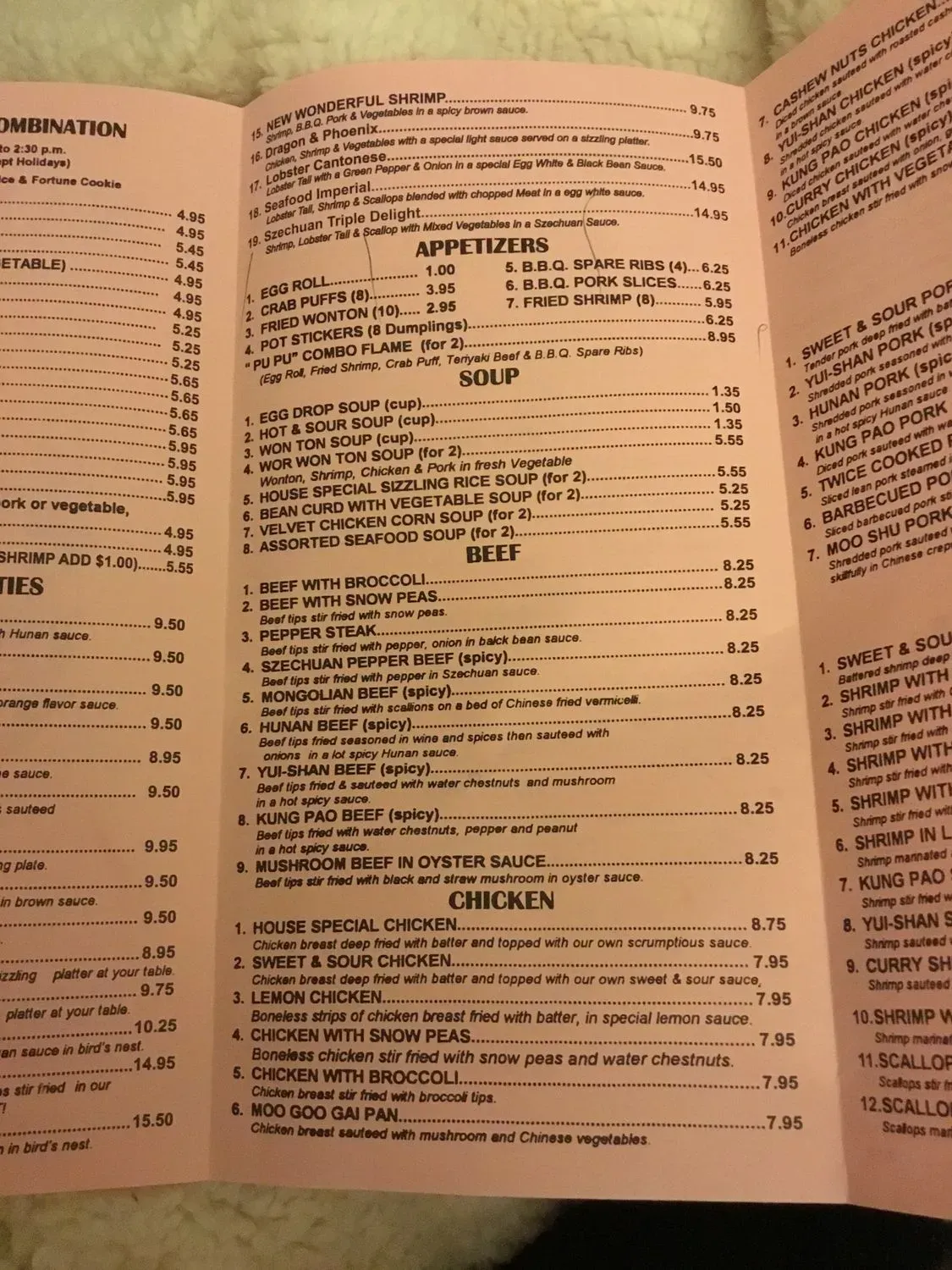 Menu 6