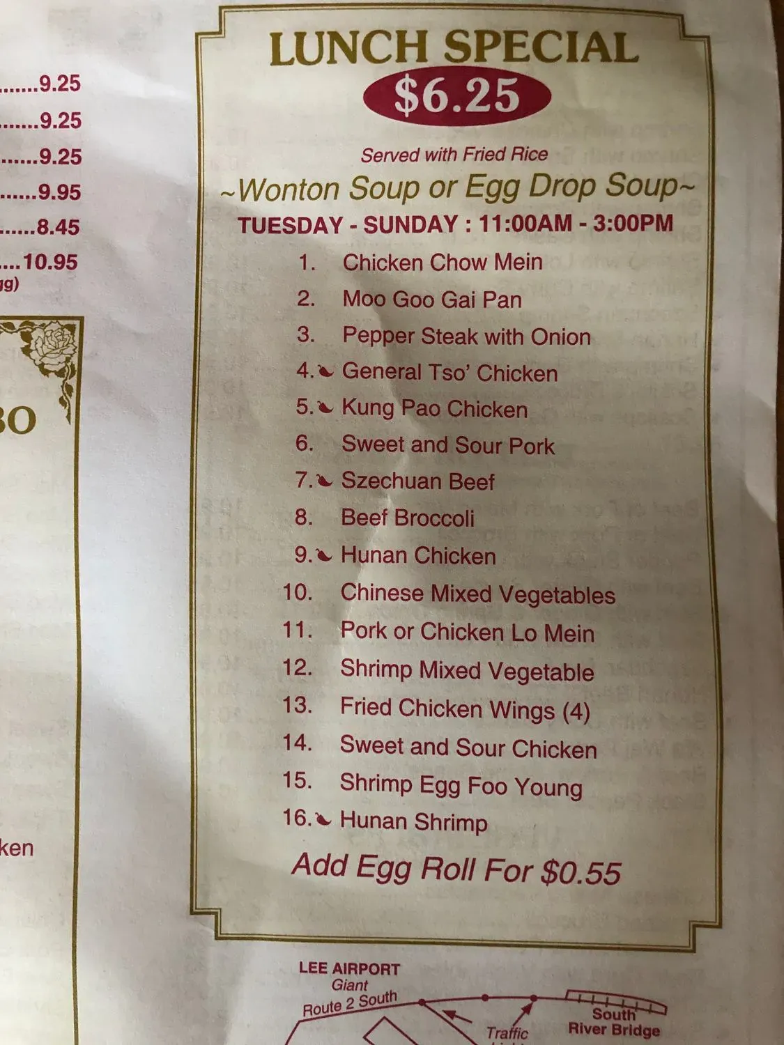 Menu 6