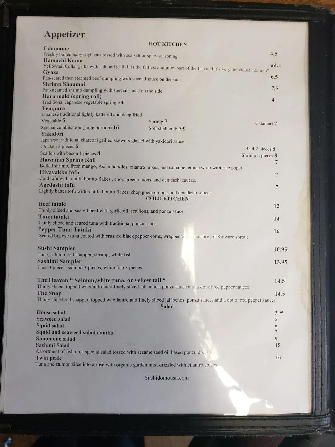 Menu 4