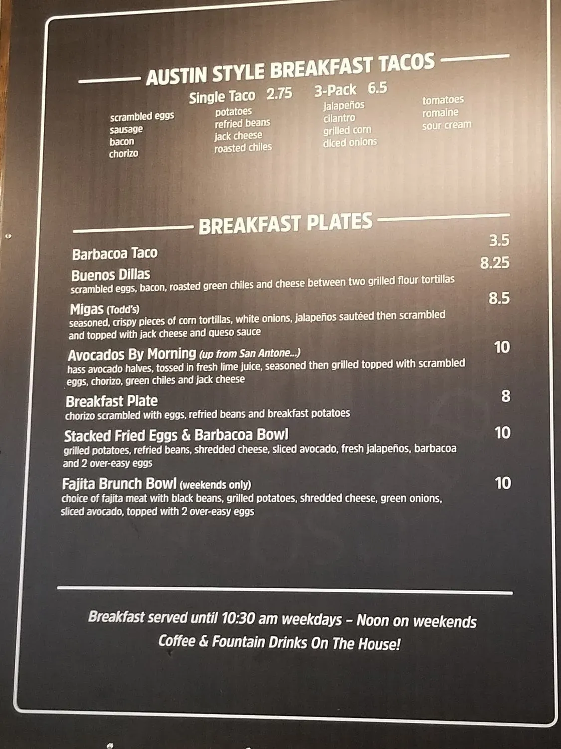 Menu 3