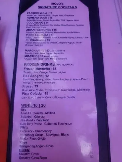 Menu 6