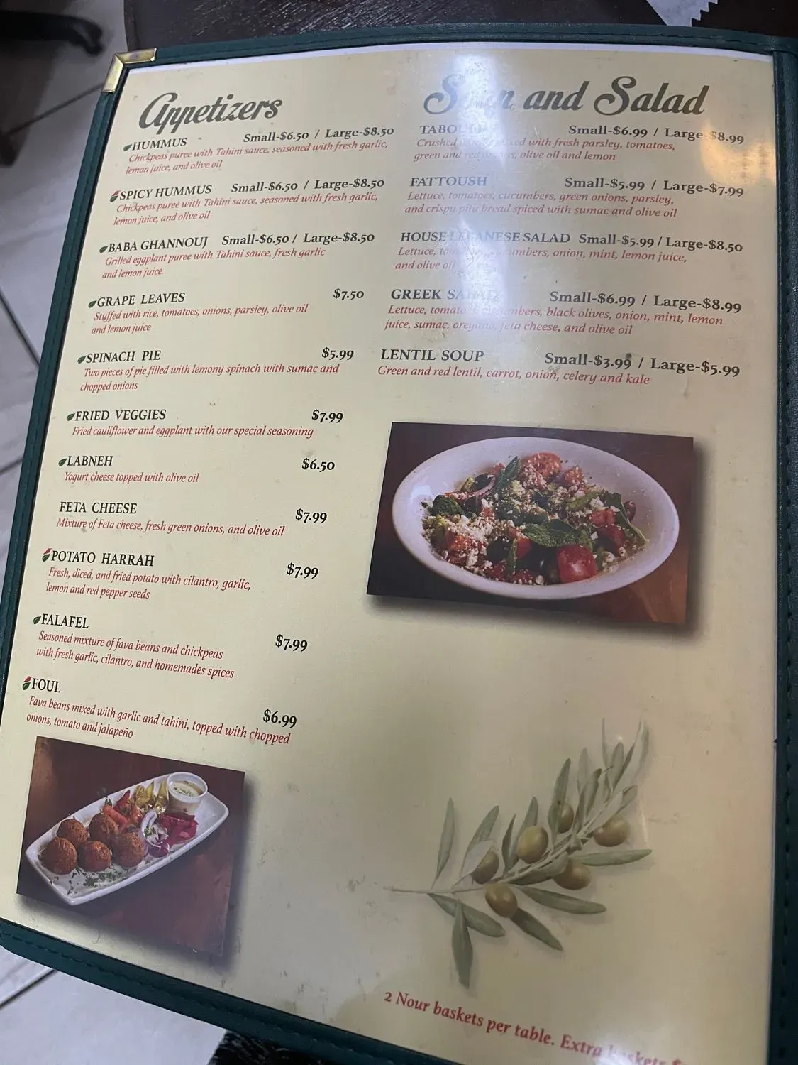 Menu 6