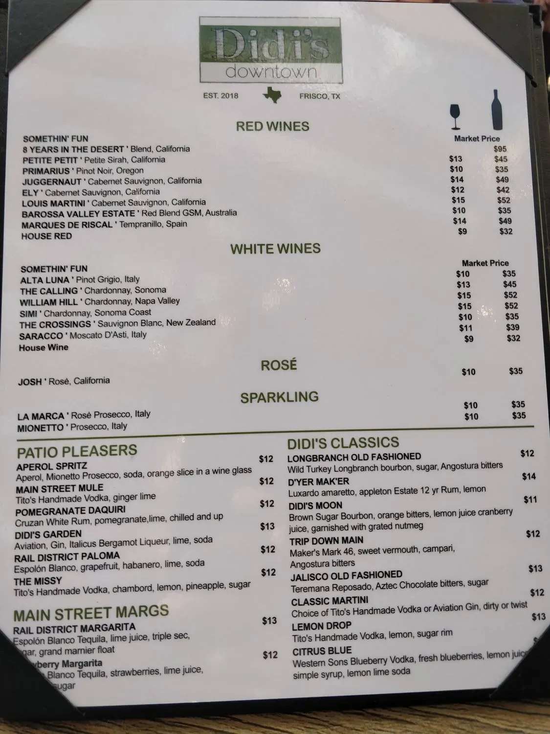 Menu 6