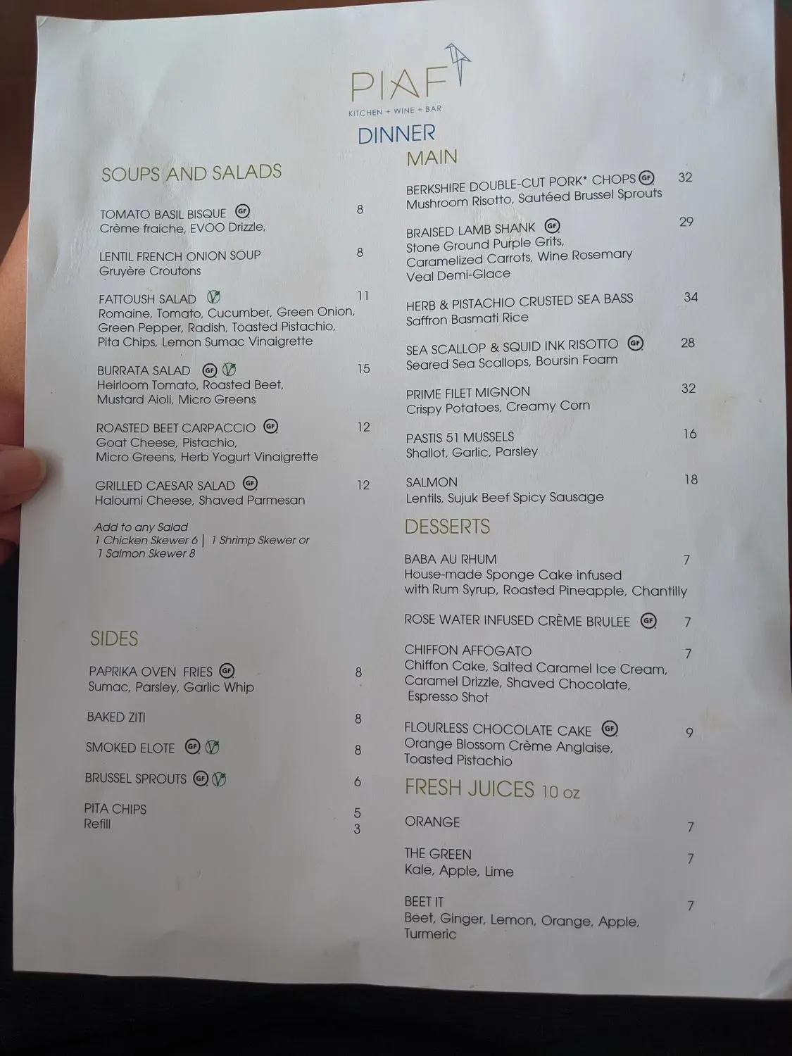 Menu 4