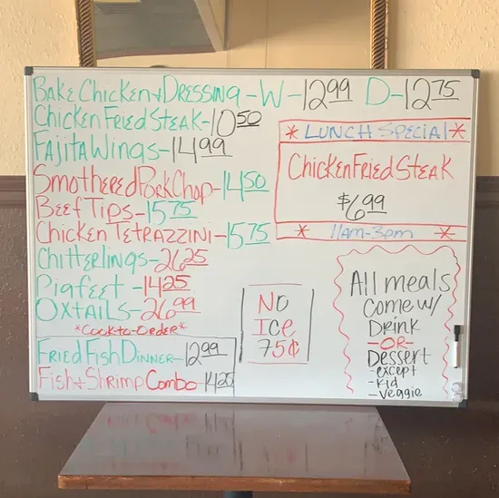 Lisa's Soul Food Cafe Menu Dallas, TX Checkle