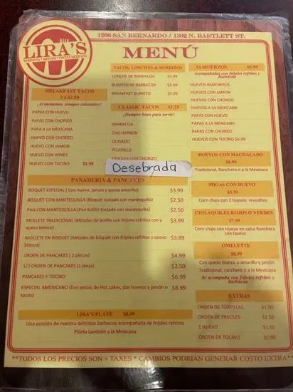 Menu 3