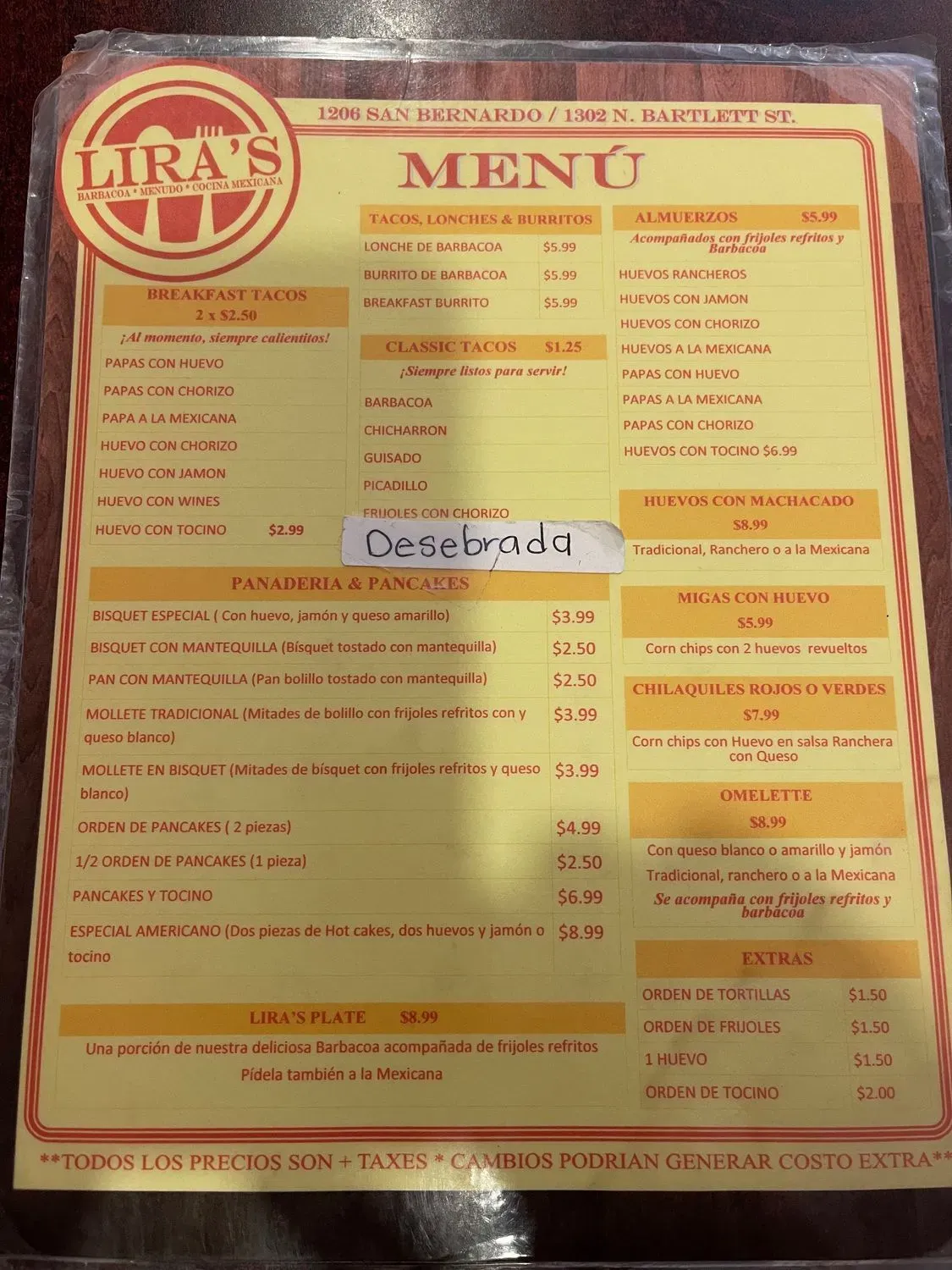 Menu 3