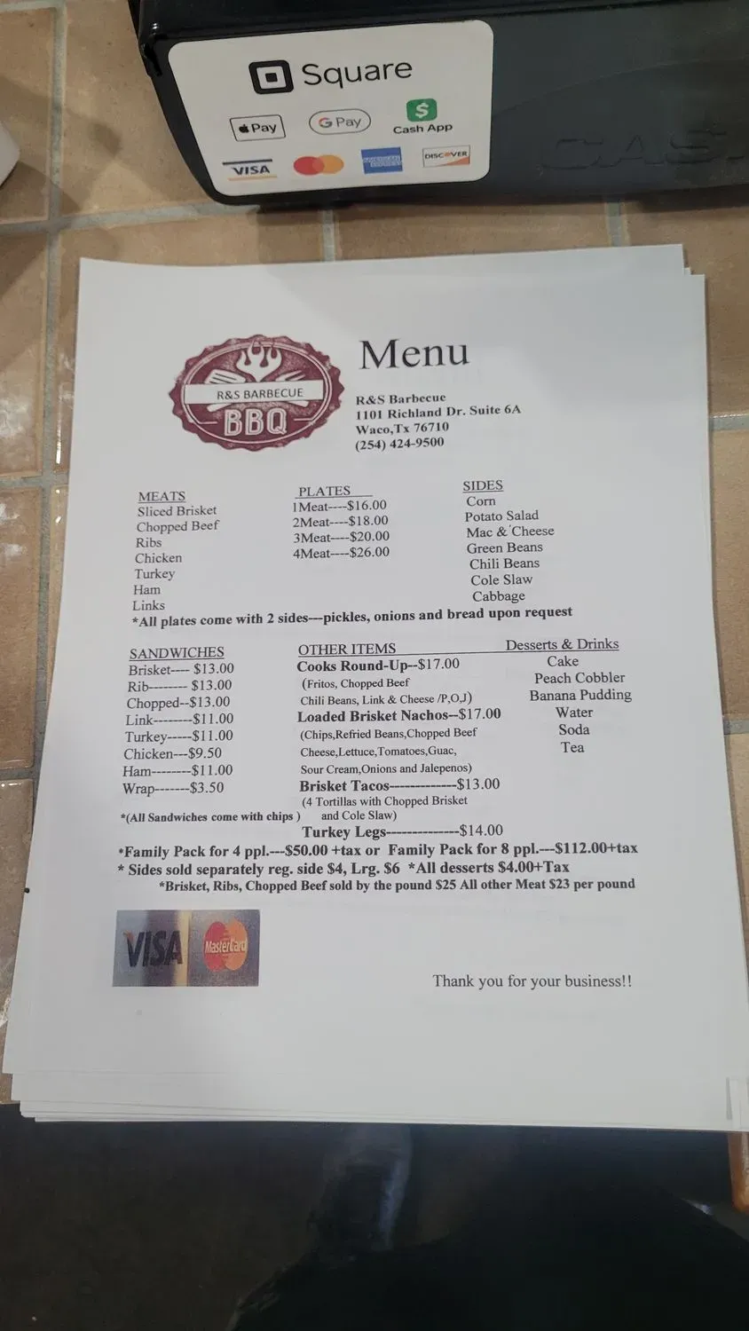 Menu 4