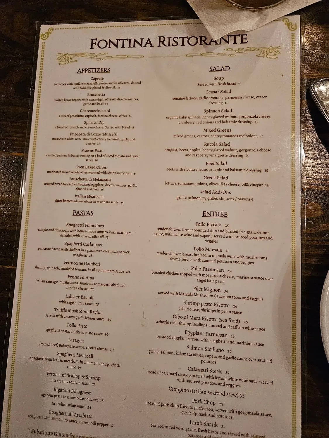 Menu 3