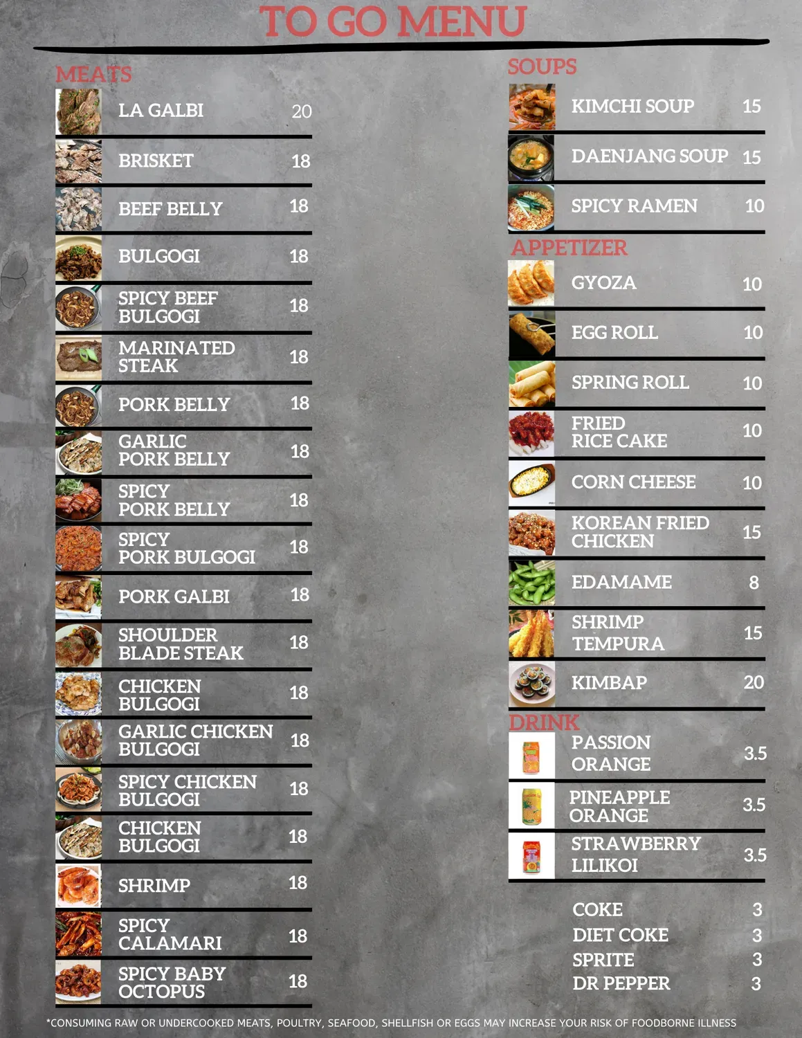 Menu 4