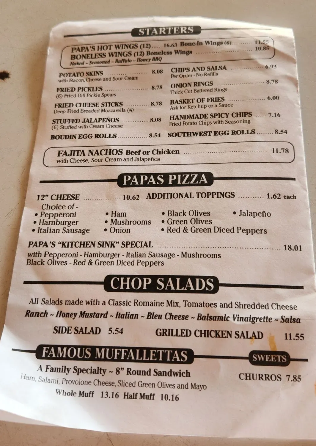 Menu 3