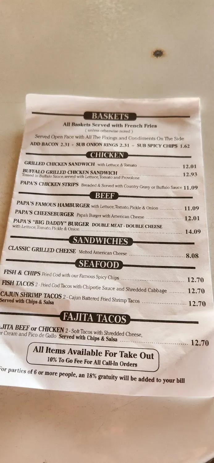 Menu 6