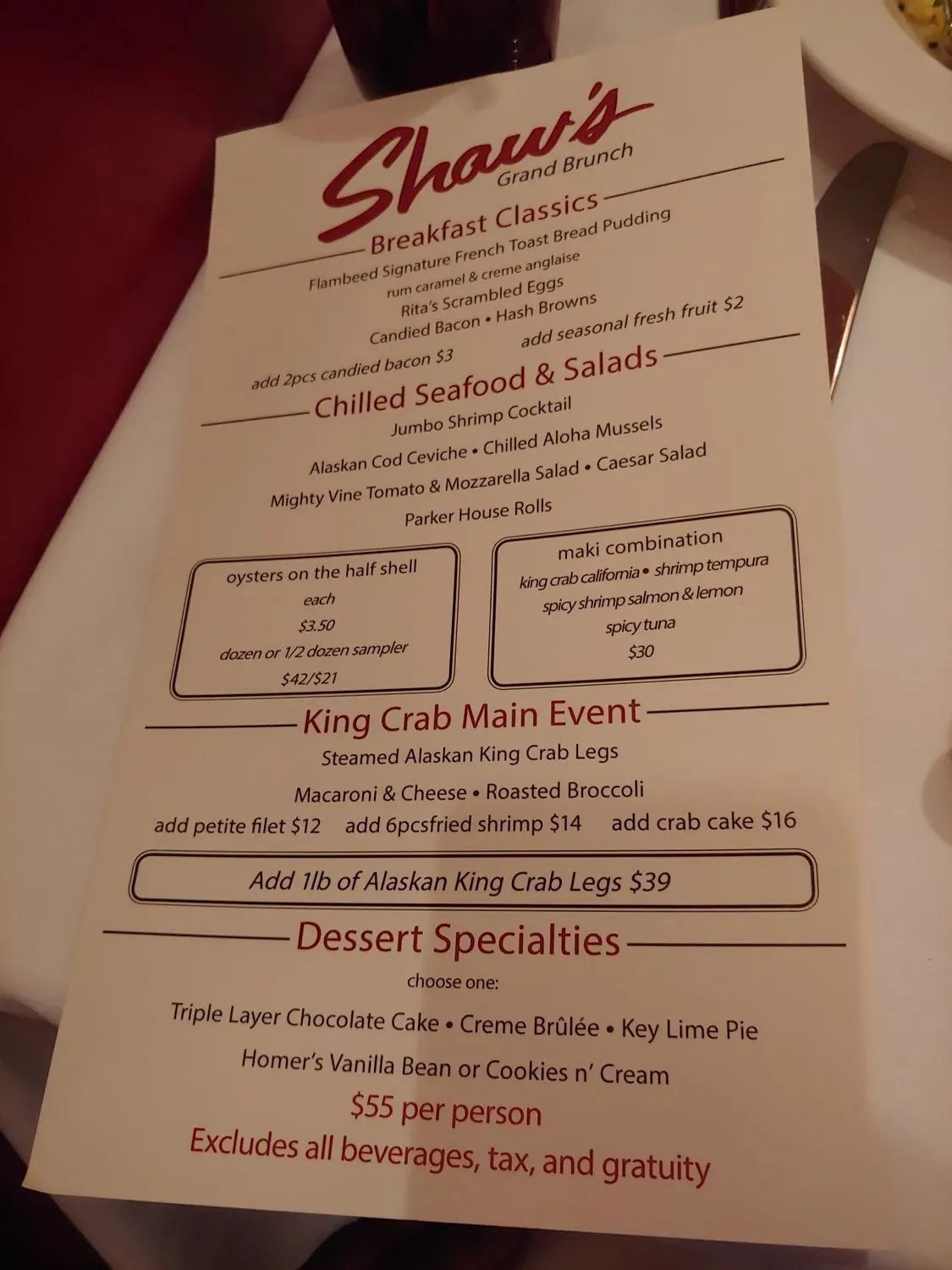 Menu 4