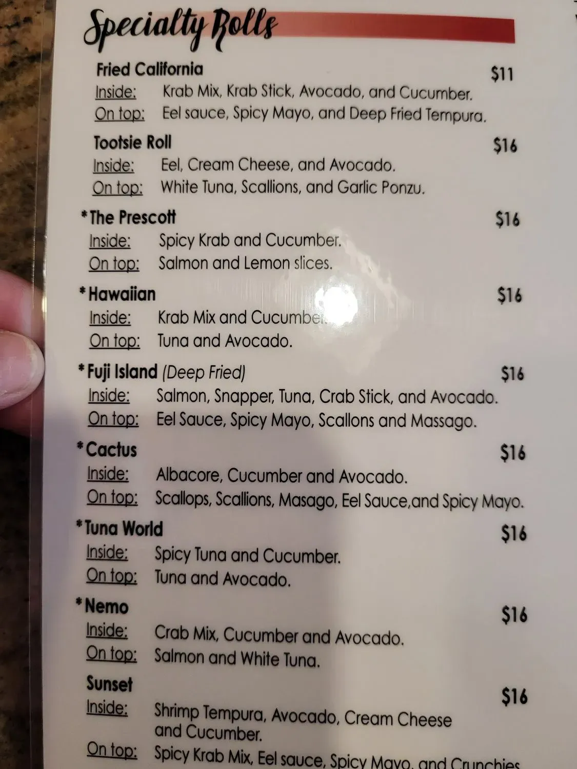 Menu 3