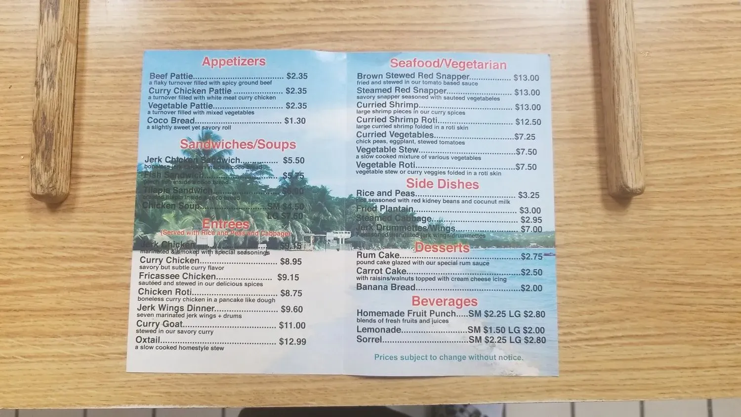 Menu 4