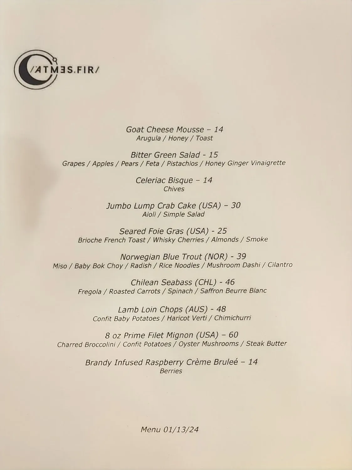 Menu 4