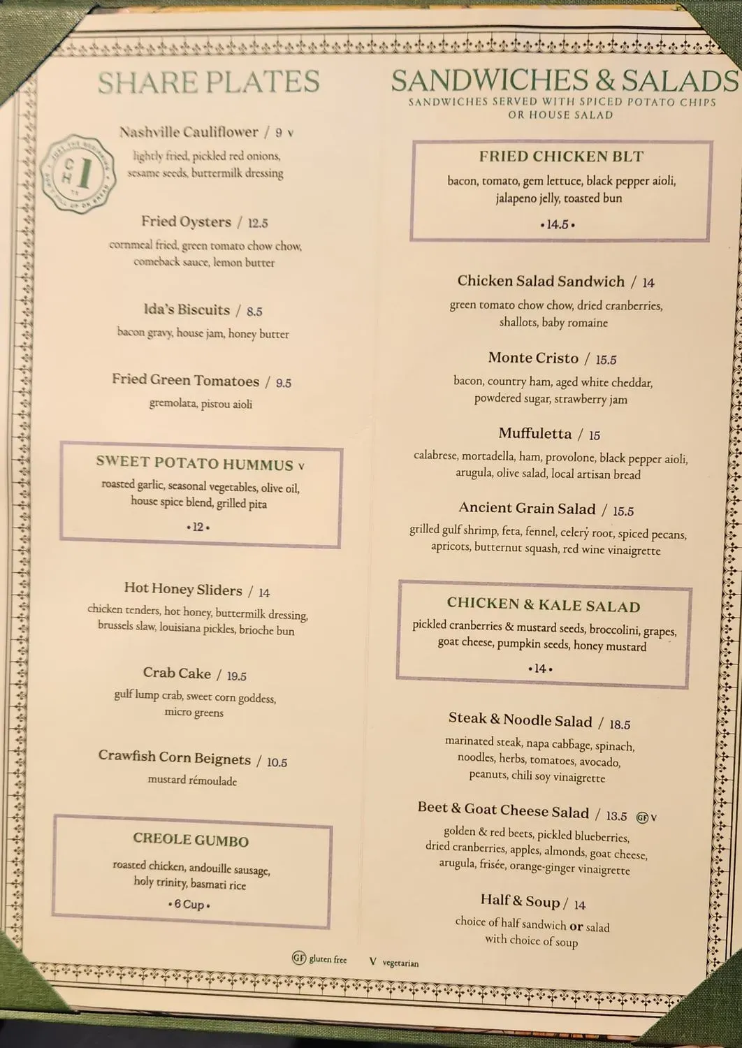 Menu 4