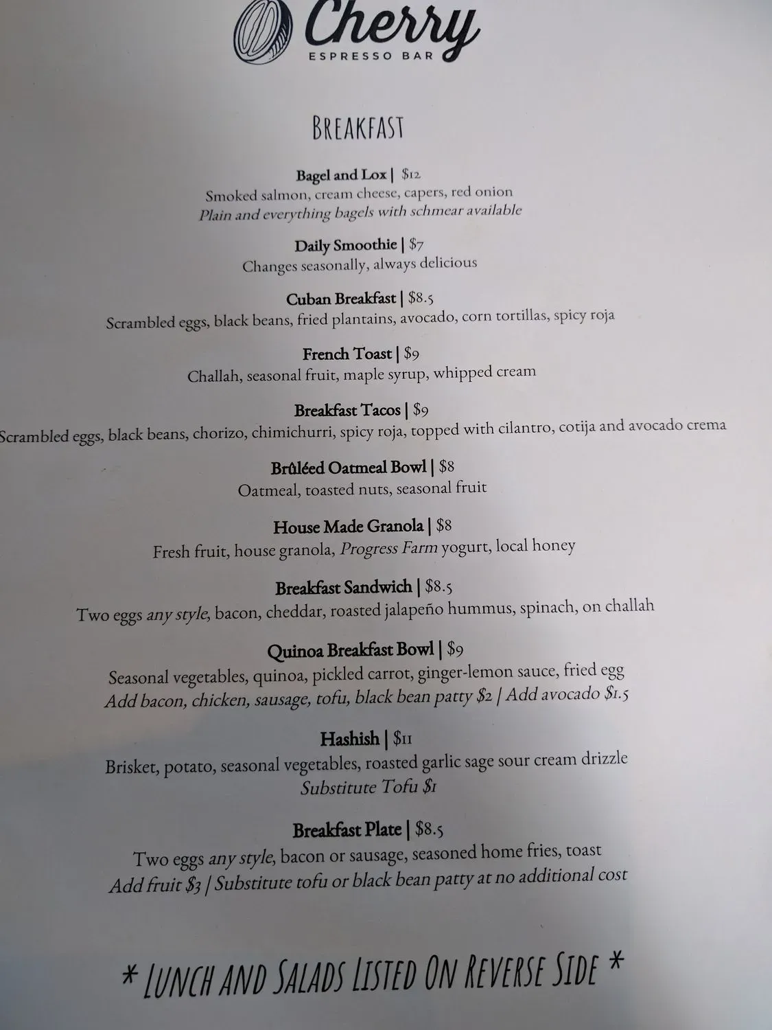 Menu 4