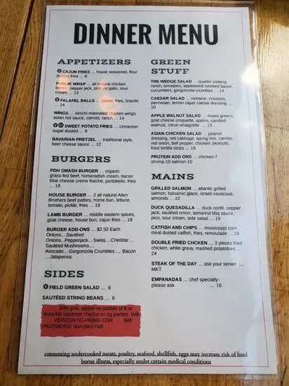 Menu 6