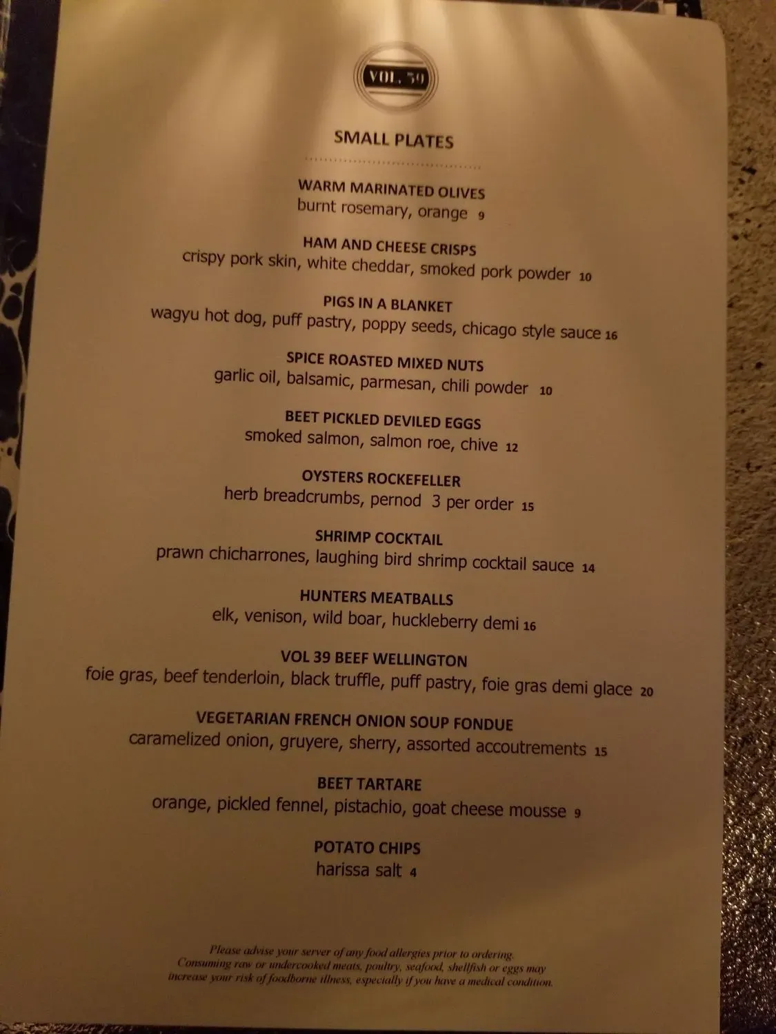 Menu 6