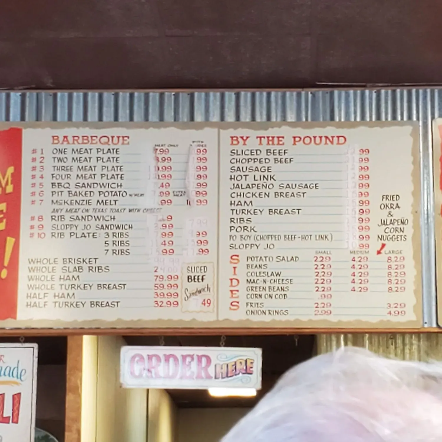 McKenzie's Bar B Que Menu - Updated September 2025