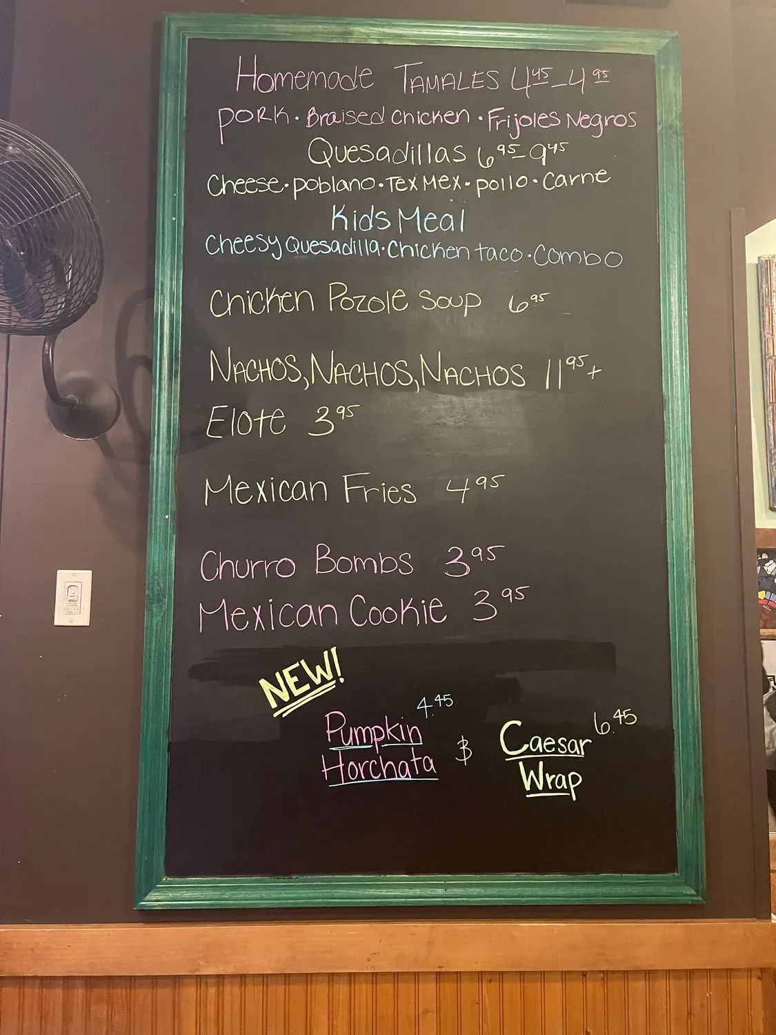 Menu 6