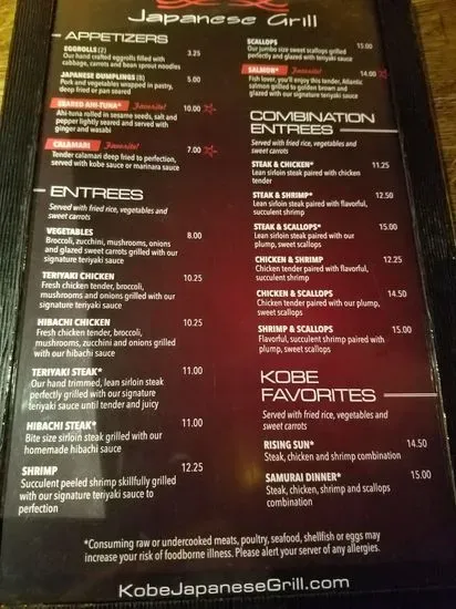 Menu 6