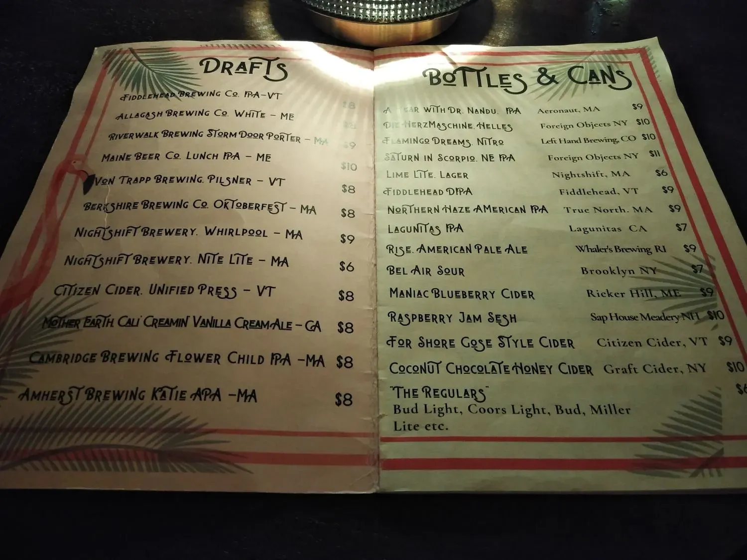 Menu 4