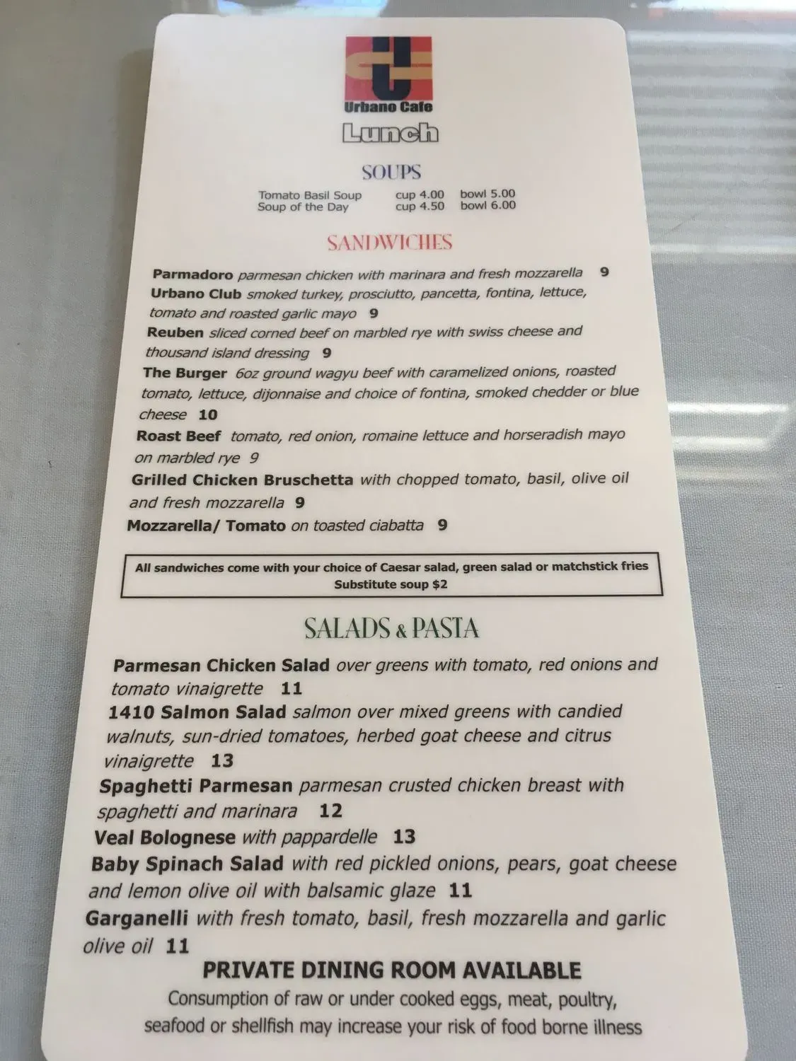 Menu 4