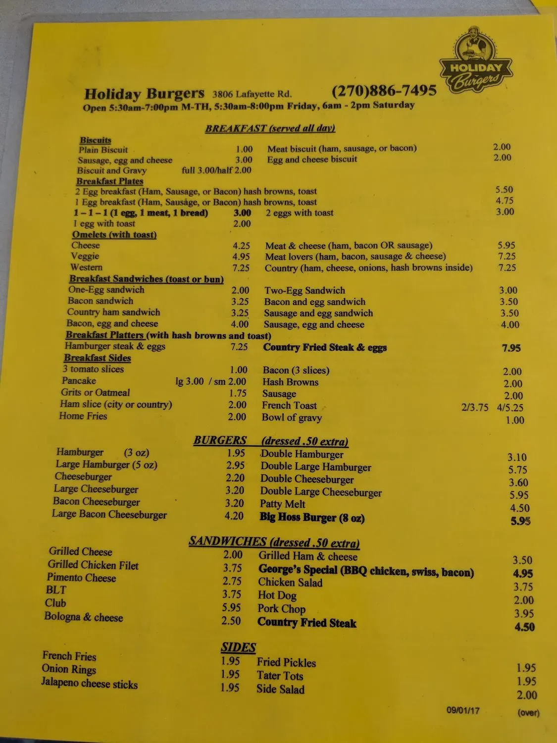 Menu 6